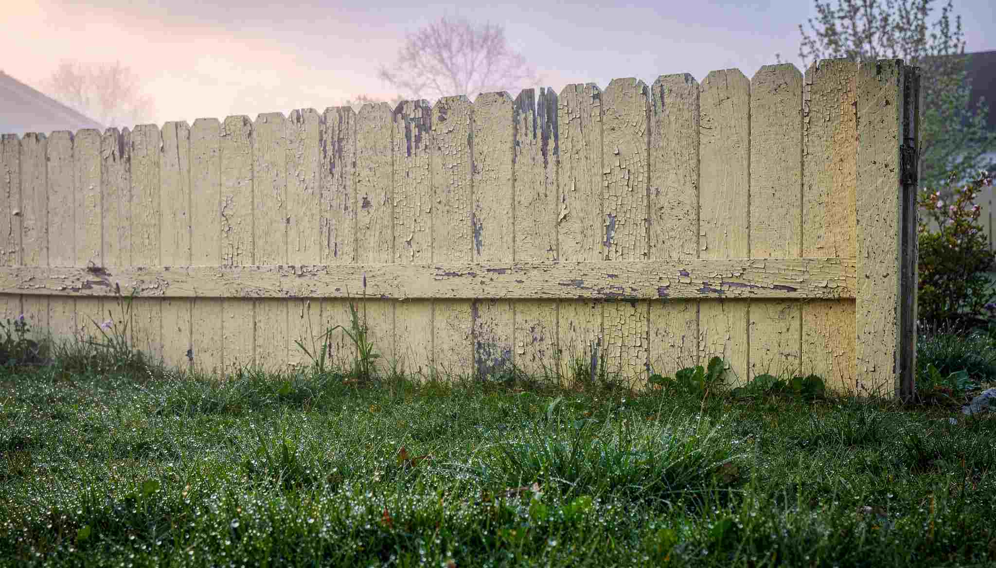 טעויות בגדרות עץ